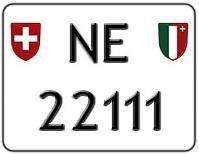 Insegne: Plaque moto NE 22111 – Nuovo (secondo la descrizione) da Boudevilliers venduto da ENCHERES-PLAQUES-NE