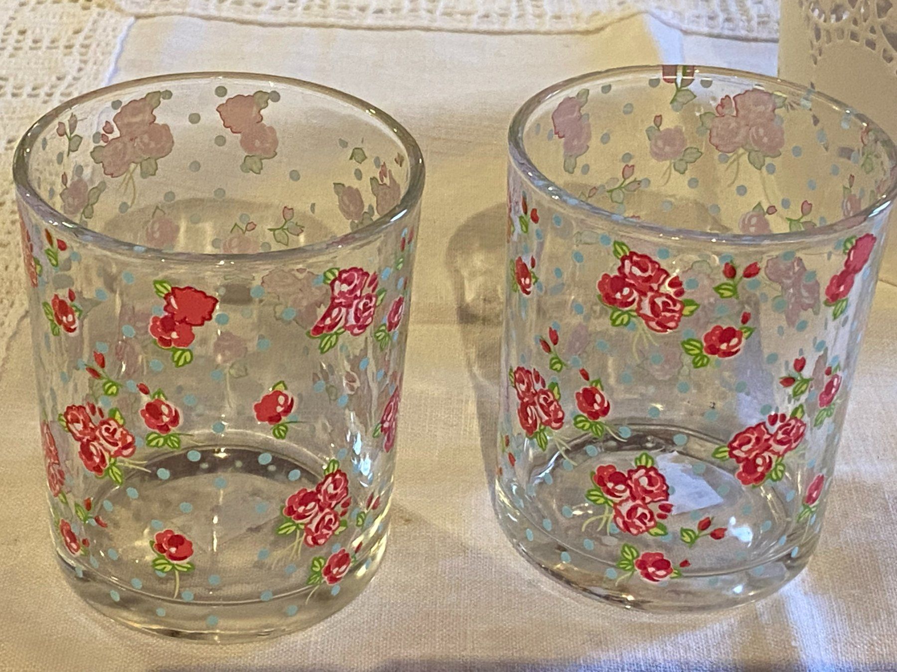 Kerzenständer: WINDLICHTER ROSEN,2ER-SET – Neu (gemäss Beschreibung) aus Meienried von ManuelaBoutique 4