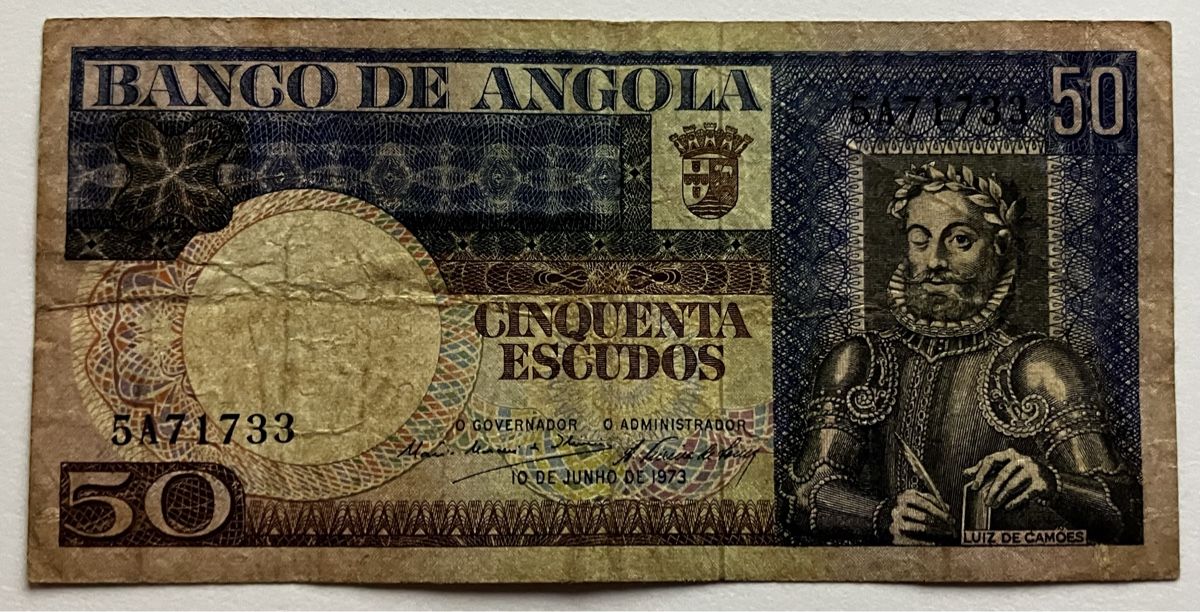 Banconote: Angola 50 Escudos 1973 – Usato da Algetshausen venduto da Carrhard