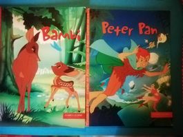 2 Livres pour enfants: Bambi et Peter Pan.