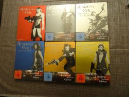 Resident Evil Steelbook Collection 6  BLU-RAY