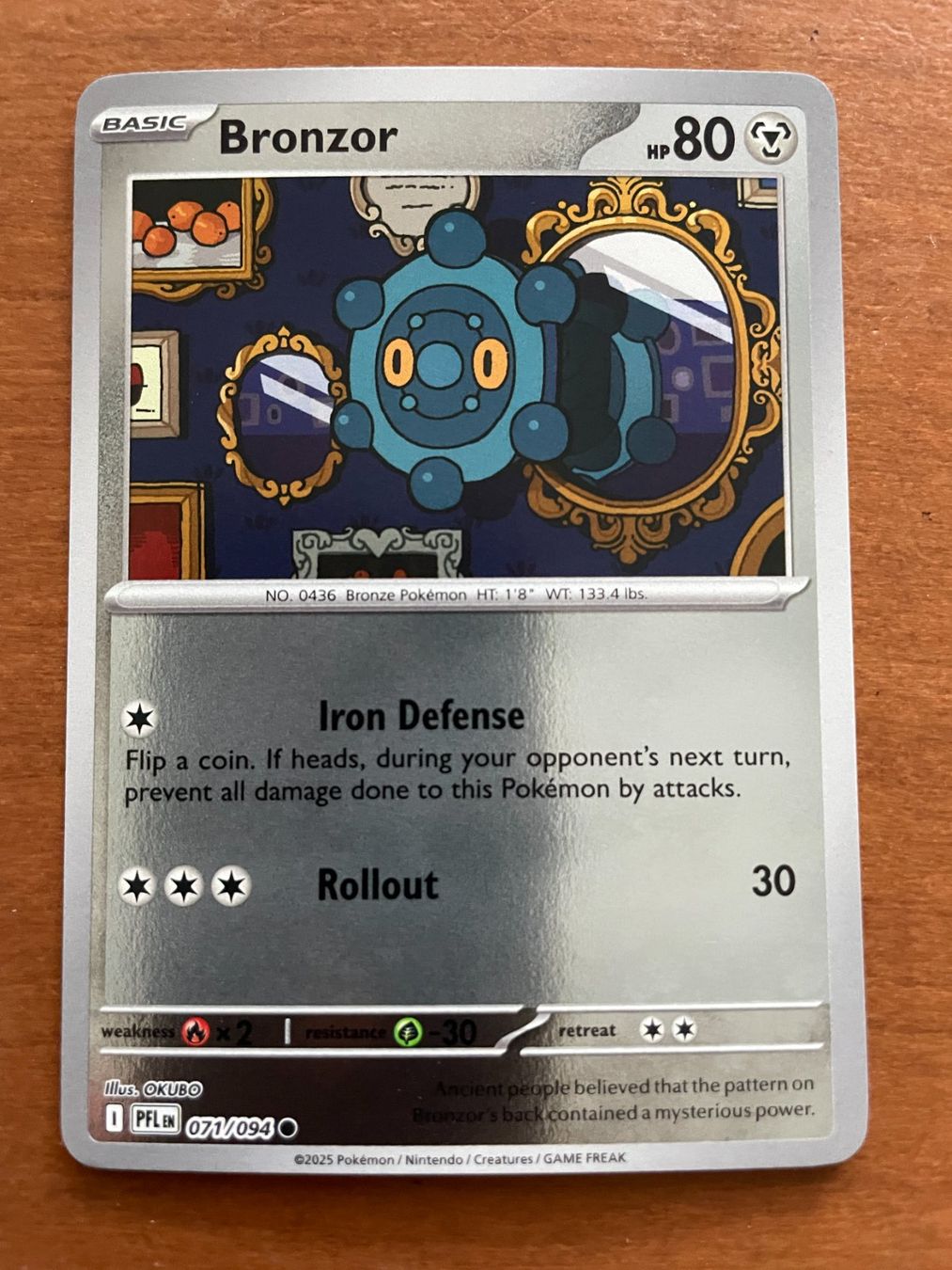 Pokémon Sammelbilder & Trading cards: Pokemon Bronzor Reverse (Versand gratis) – Neu (gemäss Beschreibung) aus Chur von Angerson