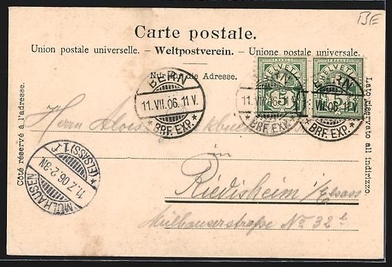 Cartoline postali: Bern, Kindlifresserbrunnen mit Strassenb – Usato da Berlin venduto da bartko-reher 1