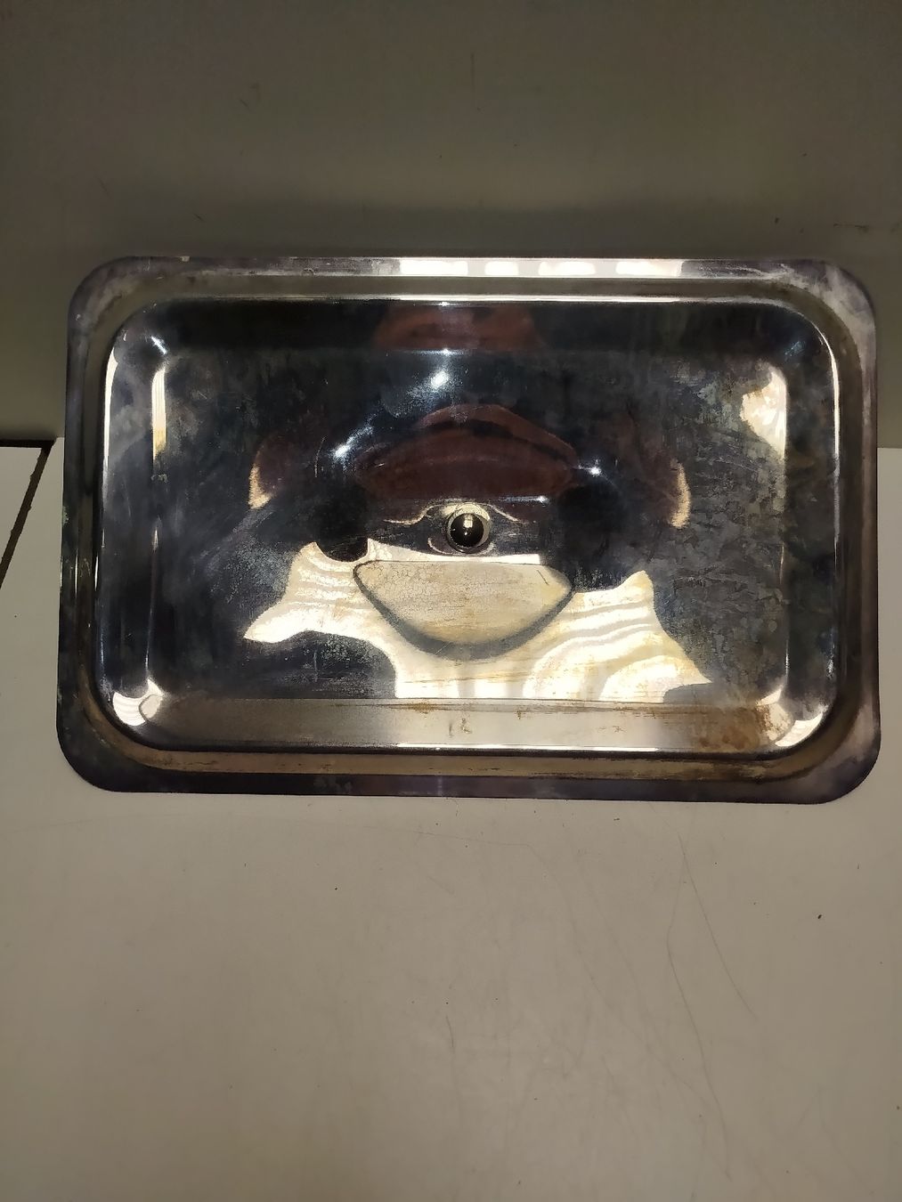 Elettrodomestici da cucina: Elegante Auflaufform mit Deckel Versilbert(em226) – Usato da Künten venduto da Schnaepplihuus 6