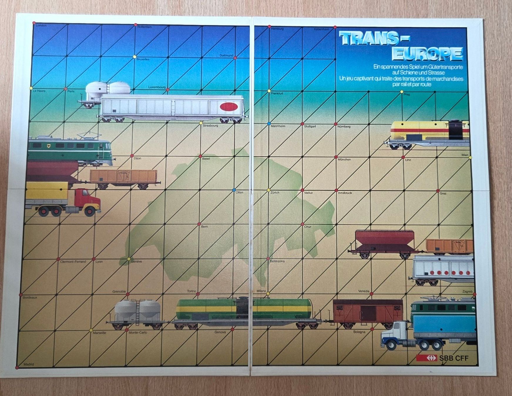 Ravensburger Jeux: Brettspiel Trans Europe SBB CFF – D'occasion à Gossau SG par tenerife11 2