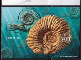 2015  Sonderblock  2Fr.   AMMONOIDEA   ** Postfrisch **