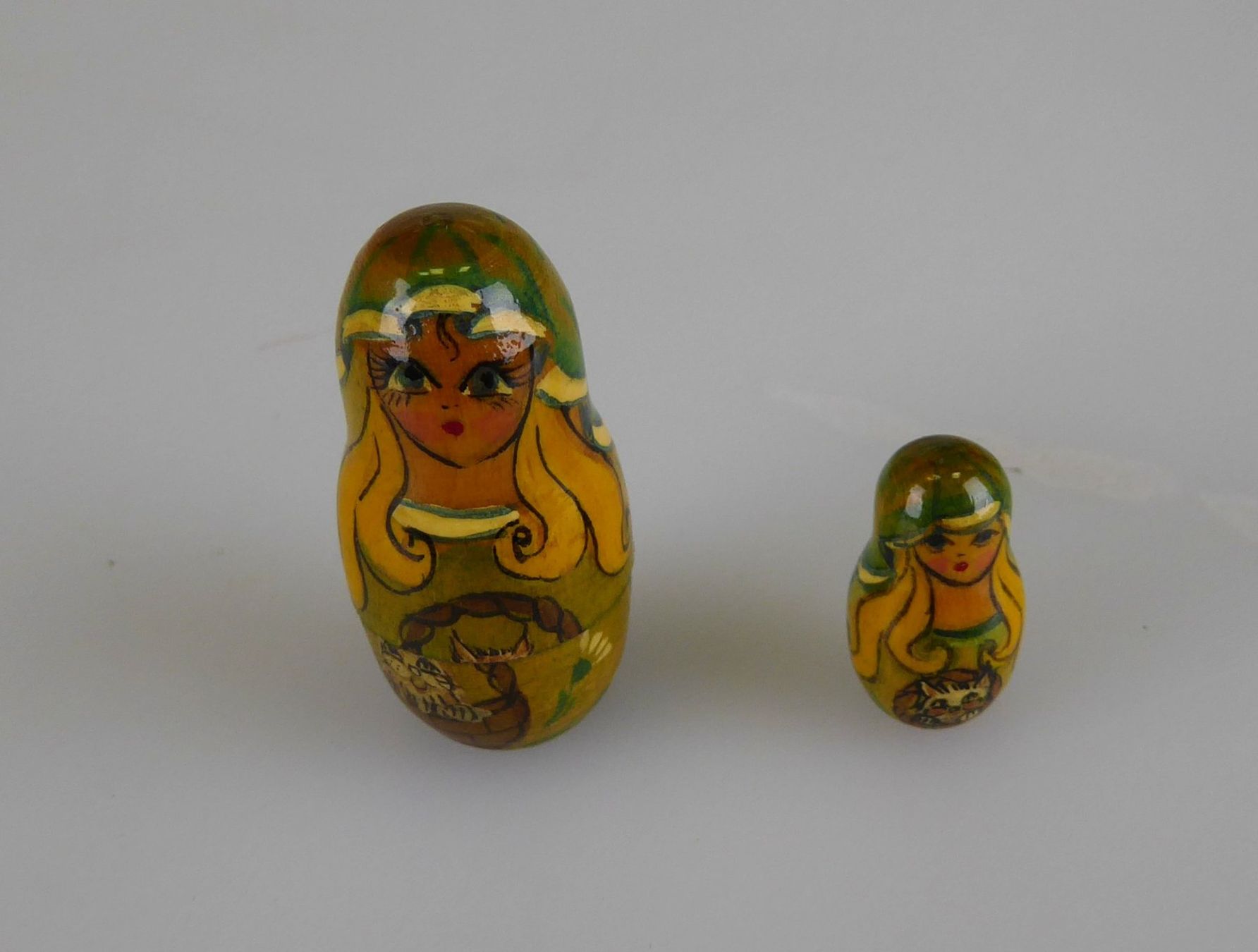 Statuette: Matrjoschka Puppen Set 7-teilig – Usato da Volketswil venduto da brockipfannenstil 2