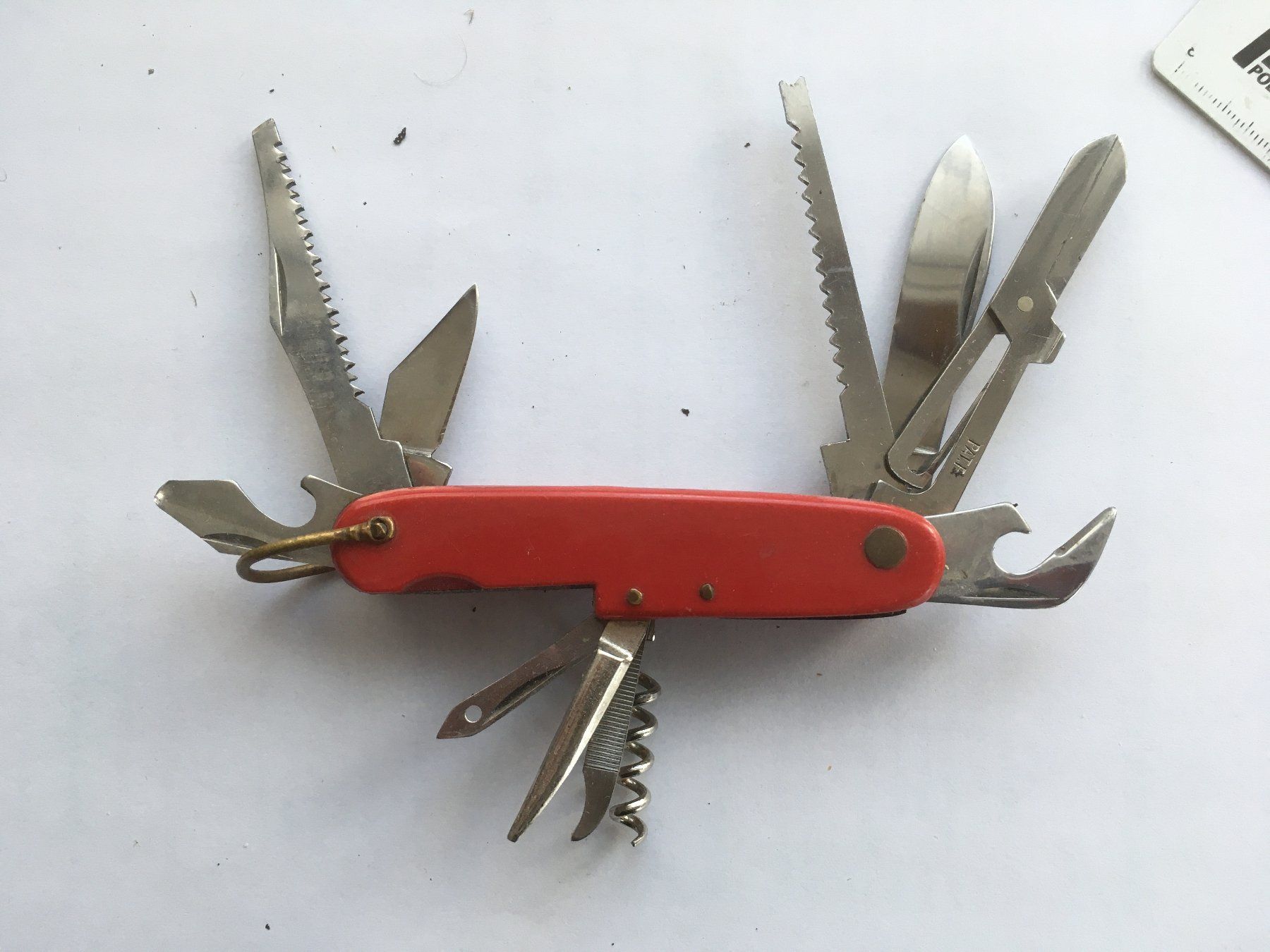 Coltelli tascabile: Multifunktionales Sackmesser – 11-teilig – Usato da Grenchen venduto da Kogi7 6