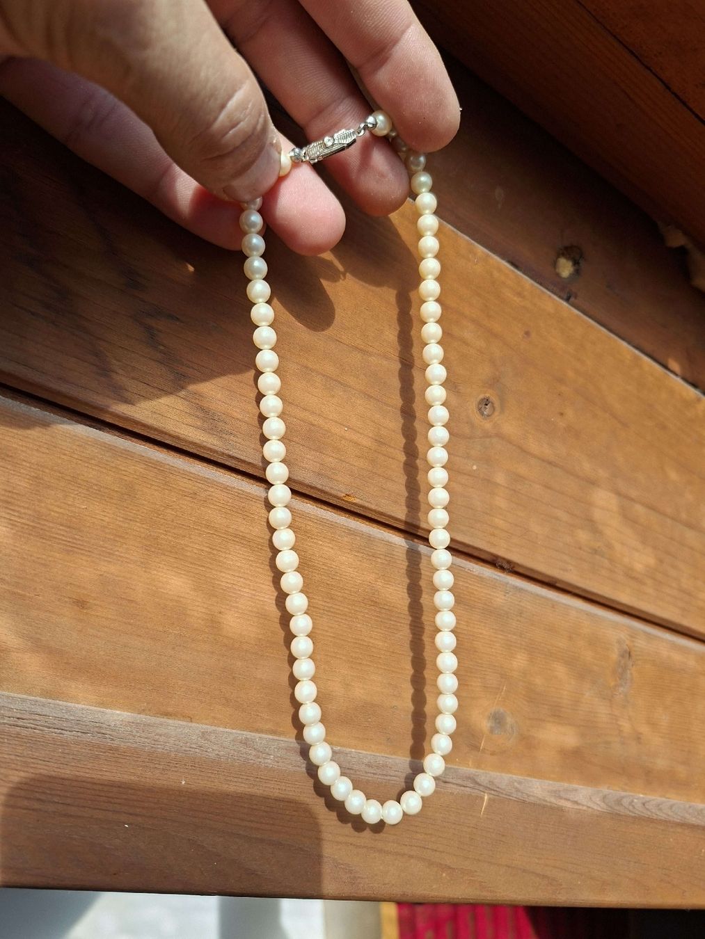 Ketten: Collier de perles – Gebraucht aus Tannay von v1n1p00h
