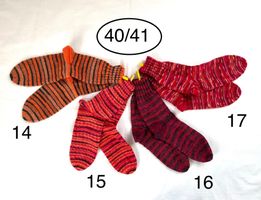 handgestrickte Wollsocken, 40/41