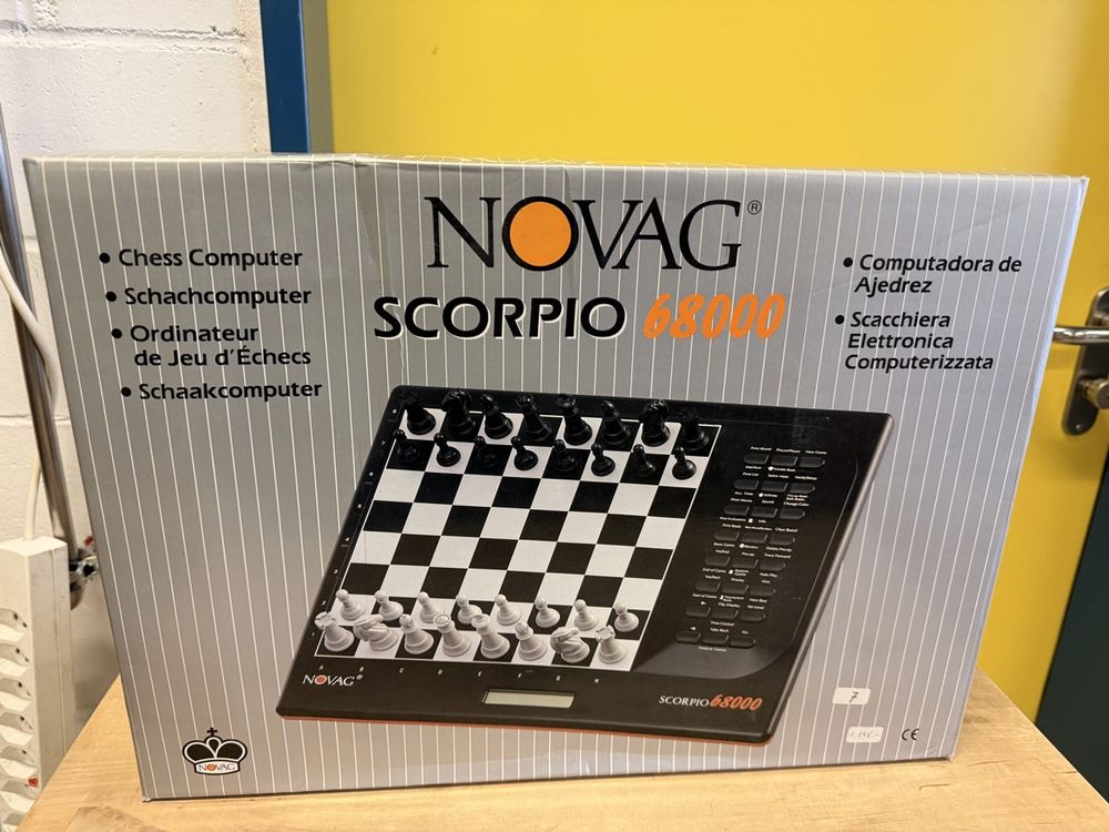 Novag Scorpio 68000 Schachcomputer - Komplett mit OVP! (Gebraucht) in ...