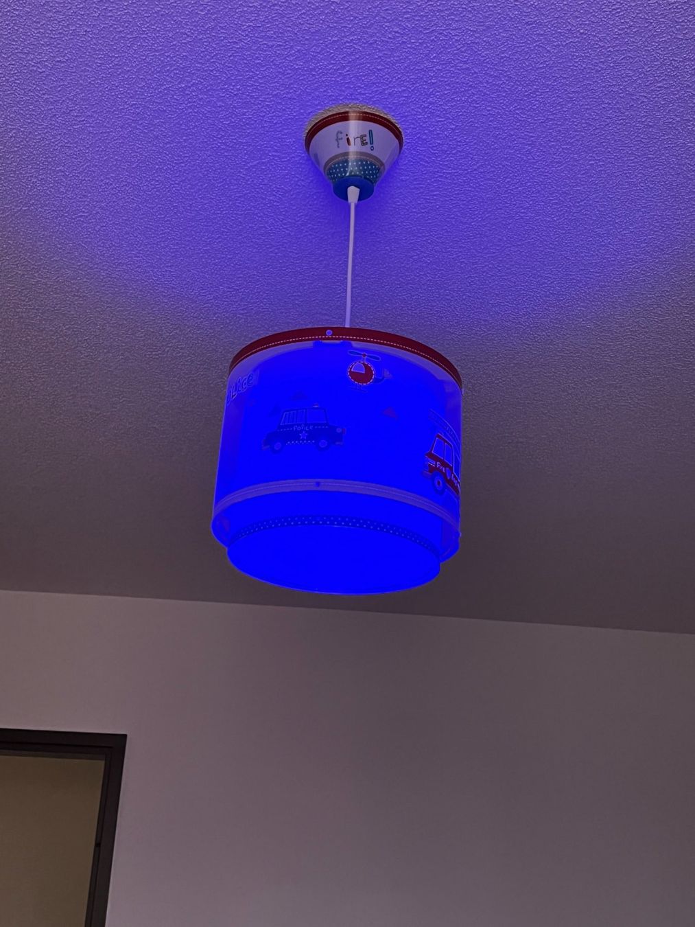 Lampadari & plafoniere: Kinder Deckenlampe Polizei & Feuerwehr – Usato da Suhr venduto da Tina111 4