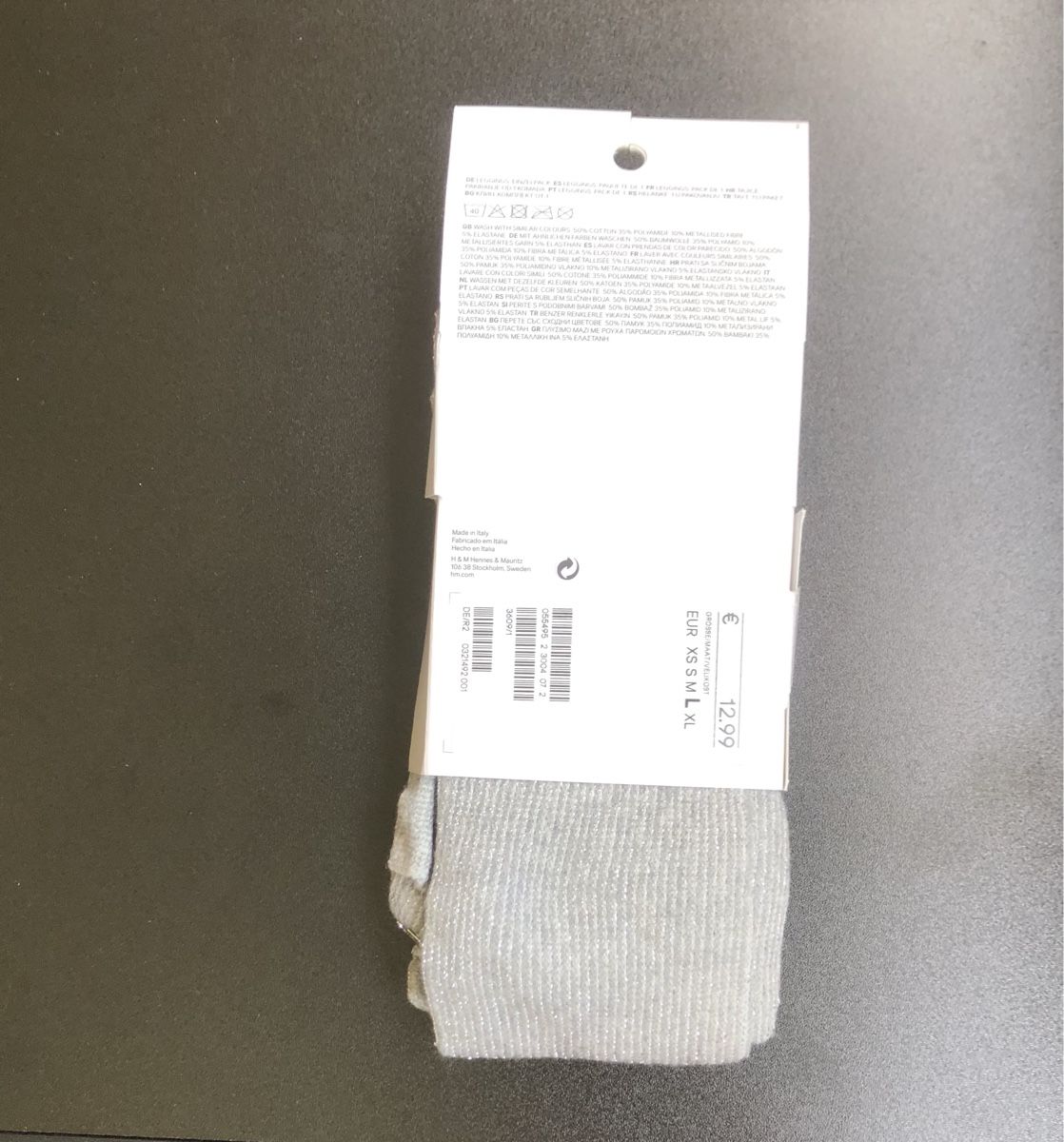 Leggings: Leggings 1 Pack grau Grösse L neu – Neuf avec emballage d'origine à St.Gallen par nitka. 1