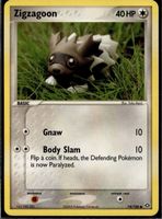 Zigzagoon 74/106 EX Emerald 2005 Pokémon Non-Holo English
