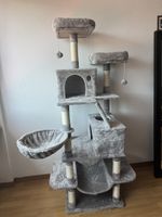 Cat tree scratching post grey multi-level,  NEW