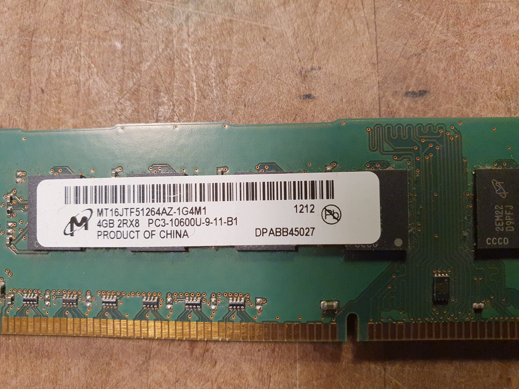 Memoria / RAM: 2 Stk Ramkarten 4GB H27X6G2 – Usato da Zürich venduto da loosebone 5