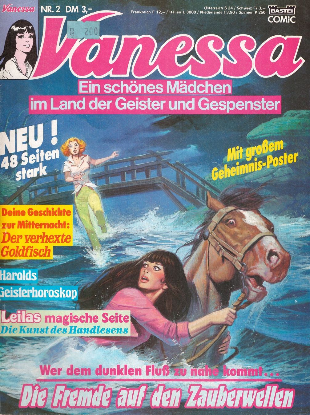 Comics: Vanessa Nr. 2 Bastei Comic – Gebraucht aus Bern von Saxeton