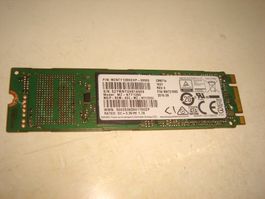 1 stück 128gb m.2 ngff (serial ATA) ssd. wenig stunden