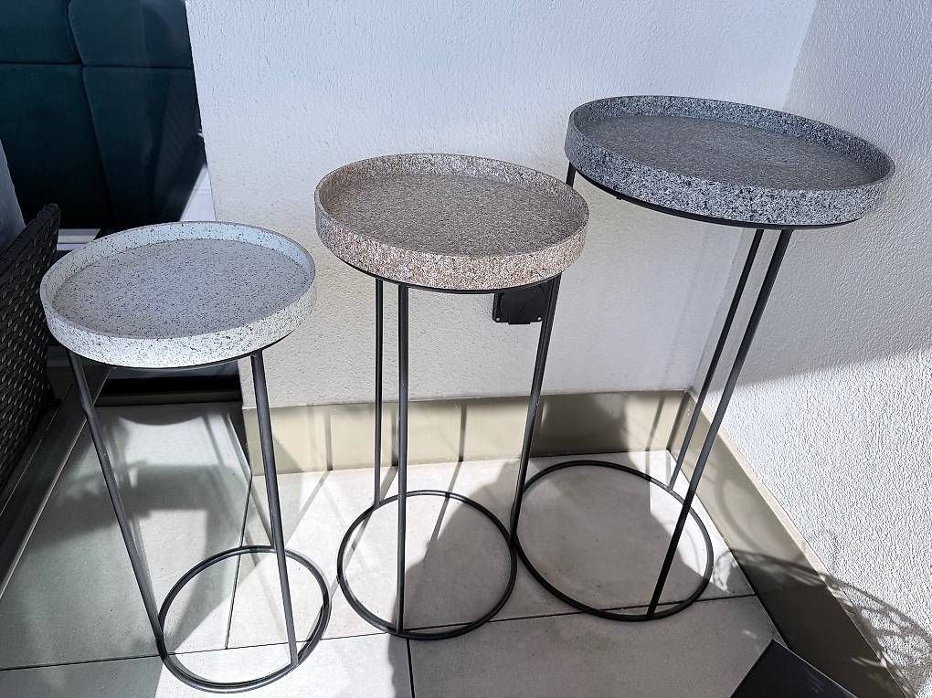 Set di tavolo e panche: Beistelltisch 3 er Set – Usato da Adligenswil venduto da ecirtaeb74