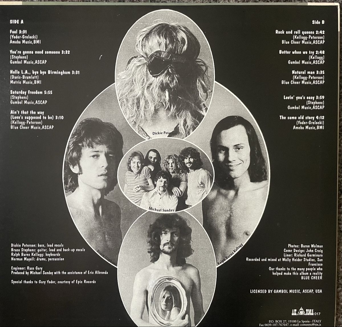 Dischi in vinile: Blue Cheer - AKARMA - Vinyl LP - same – Usato da Olten venduto da Bluespapst 1