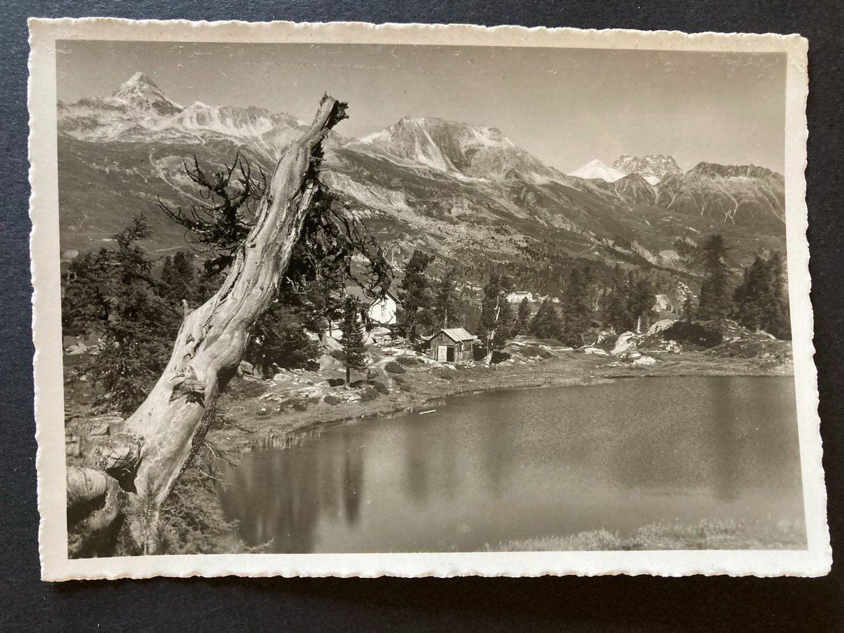 Ansichtskarten: Graubünden, 6 Karten – Gebraucht aus Pfäffikon SZ von Etzelstuermer 1