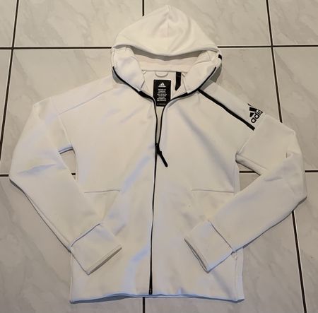 Adidas Jacke, Weiss, Grösse S, Top!