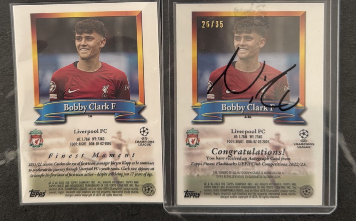 Carte collezionabili: Bobby Clark /35 auto – Nuovo (secondo la descrizione) da Basel venduto da arr_j96w 1