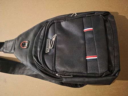 Tasche Schultertasche schwarz unisex Sport 