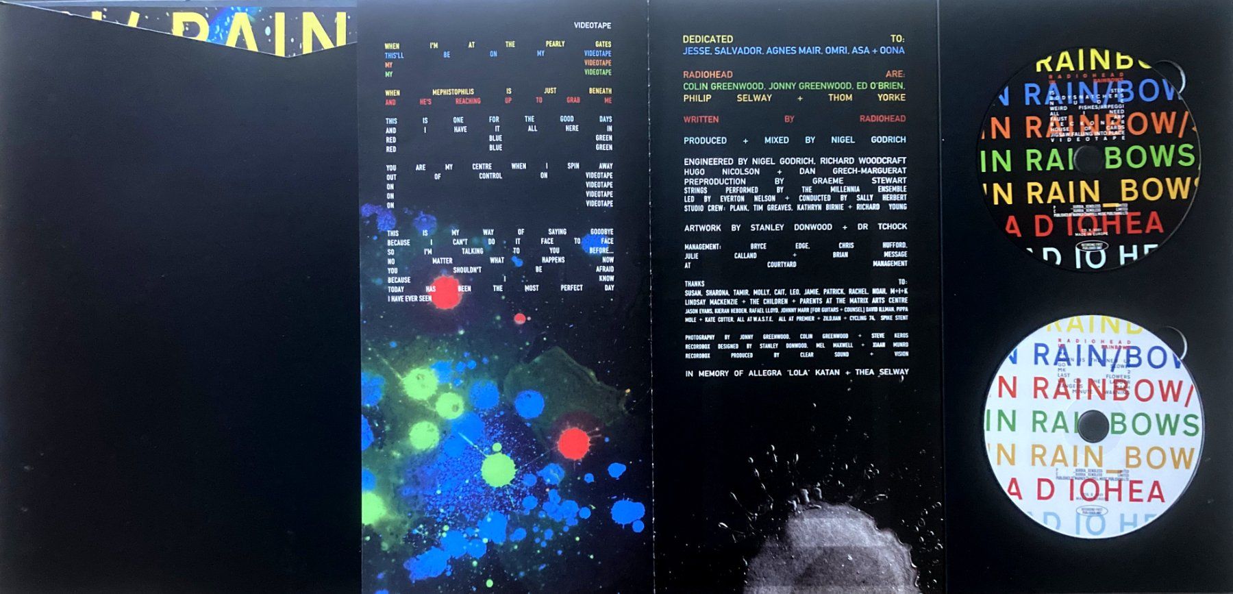 Schallplatten: RADIOHEAD - IN RAINBOWS – Gebraucht aus Bottens von hotter-than-hell 5