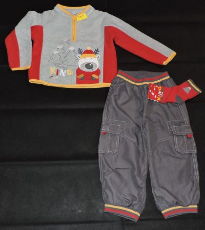 💞 NEUF 💞Joli ensemble doublée  T:  80/86
