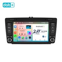 Autoradio DAB+ Carplay Skoda Octavia Rapid Android 15 64/4GB