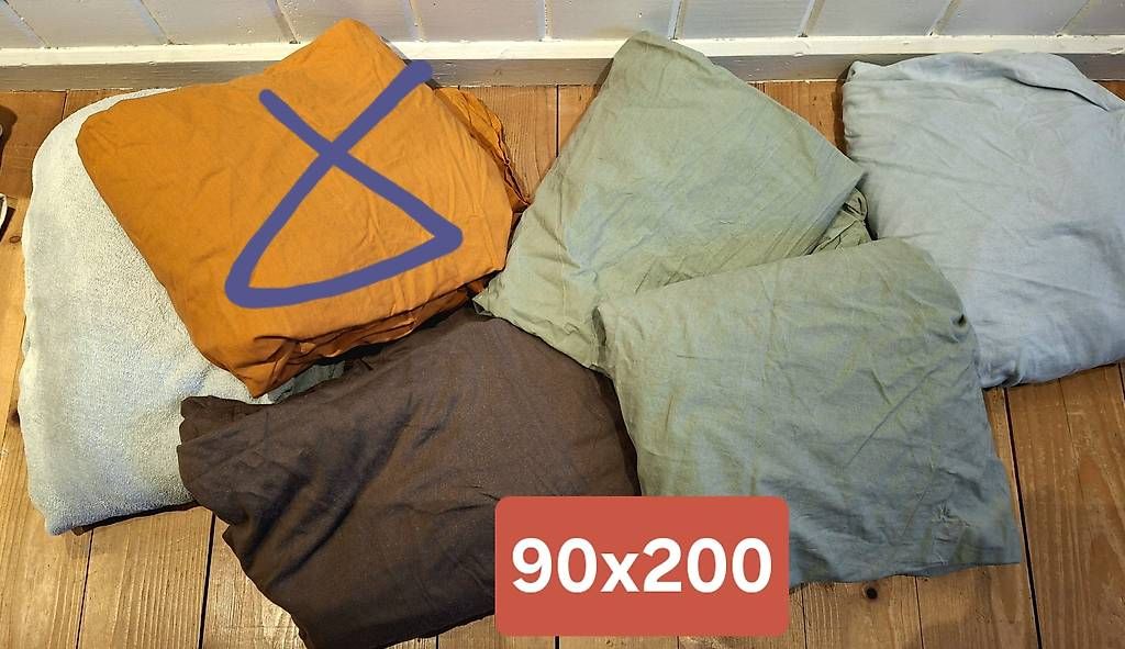 Biancheria da letto: Fixleintuch Spannbettlaken 90x200 – Usato da Eschlikon TG venduto da ylf
