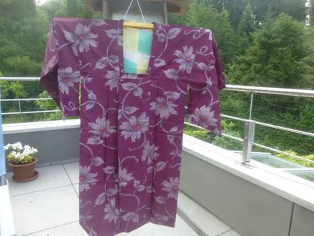 Rarität: VINTAGE Kimono Jacke reineSeide
