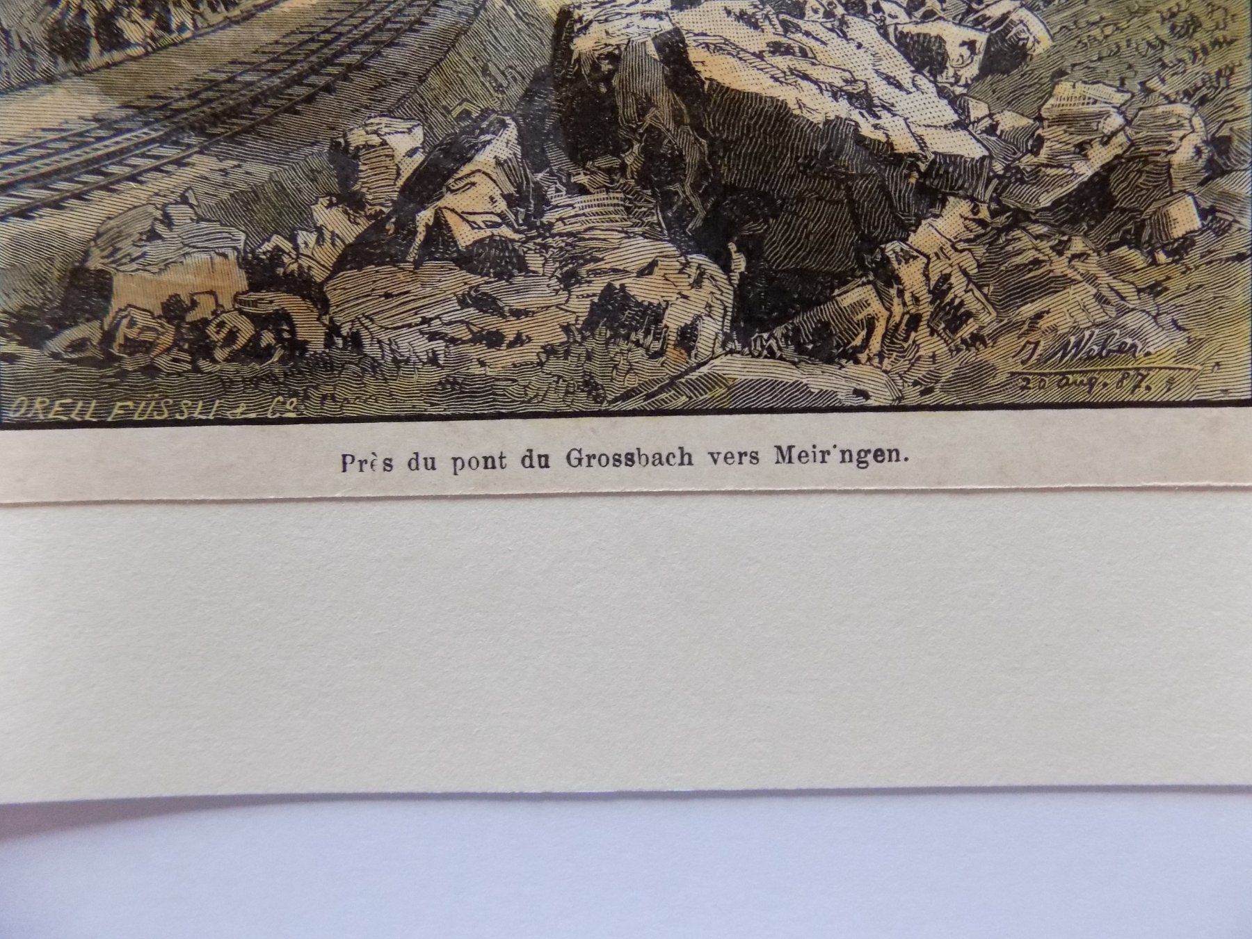 Stiche: Meiringen Grossbach – Gebraucht aus Risch von Rischli15 2