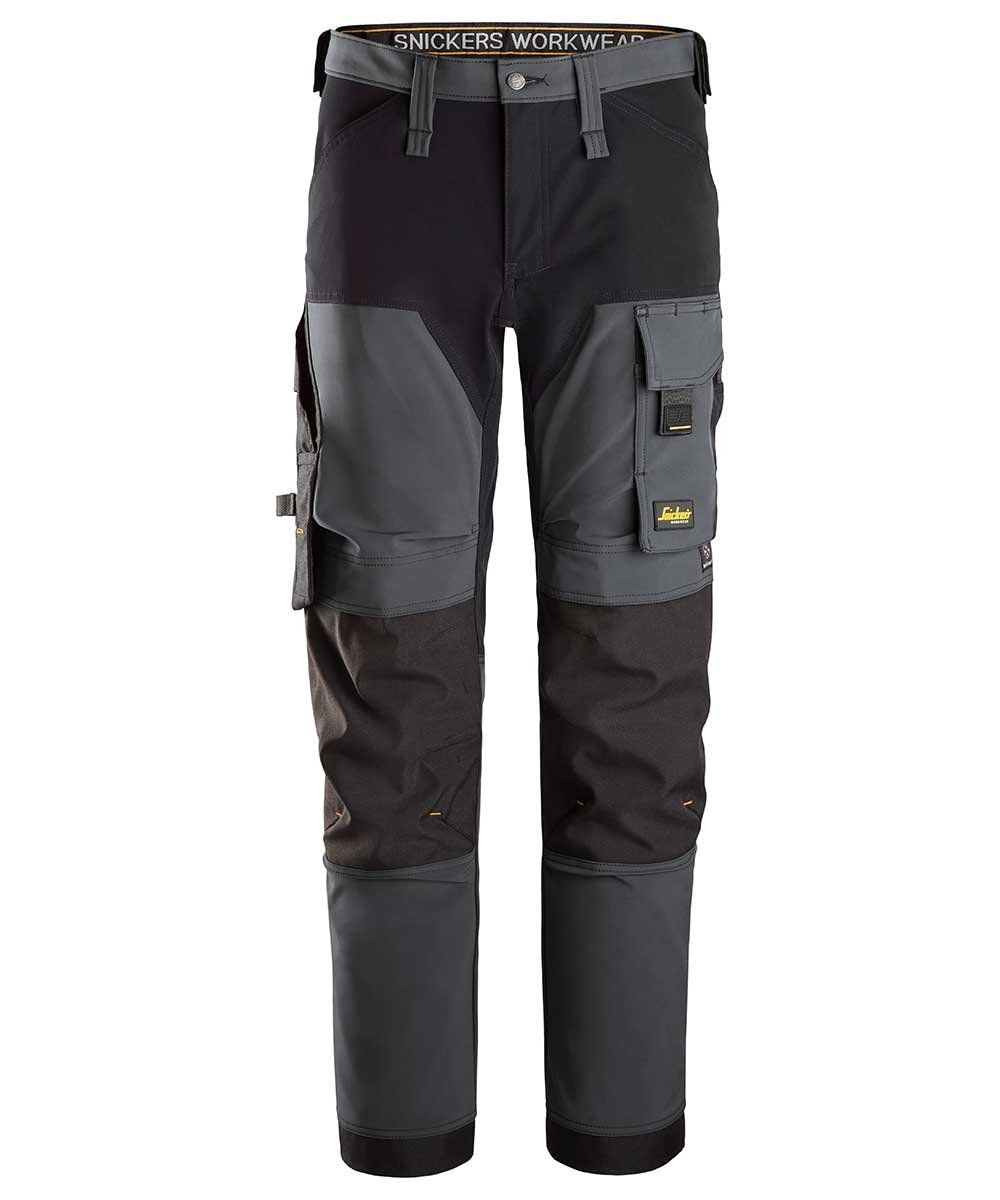Snickers Pantalons: Snickers 6375 AllroundWork 4-Wege-Stretchhose, grau/schwarz – Neuf avec emballage d'origine à Gommiswald par Bullhead