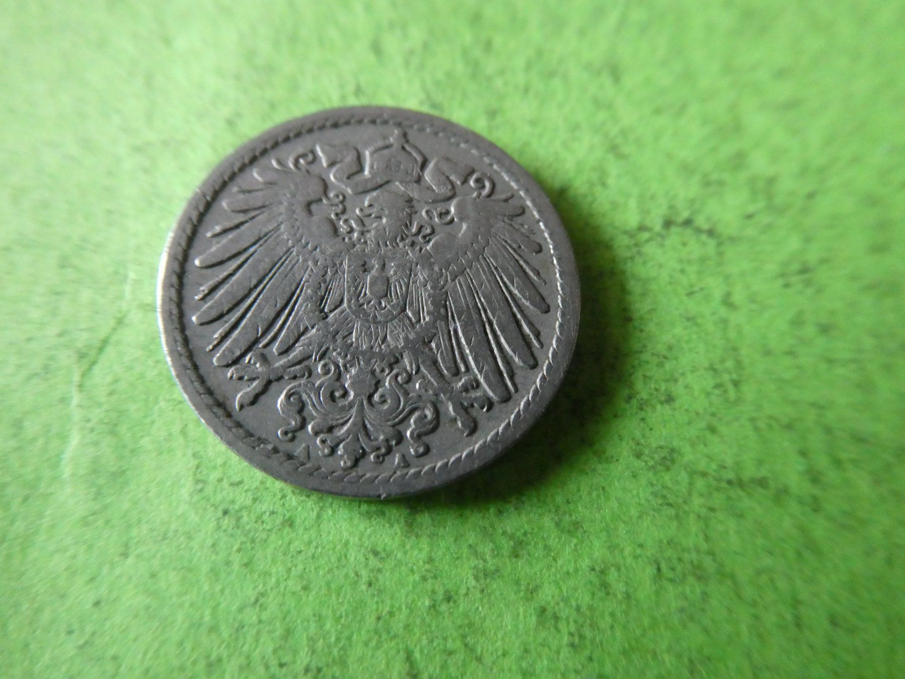 Tutti le monete: Dt. Reich 1899 A,  5 Pfennig – Usato da Hinterforst venduto da Rohusri 1