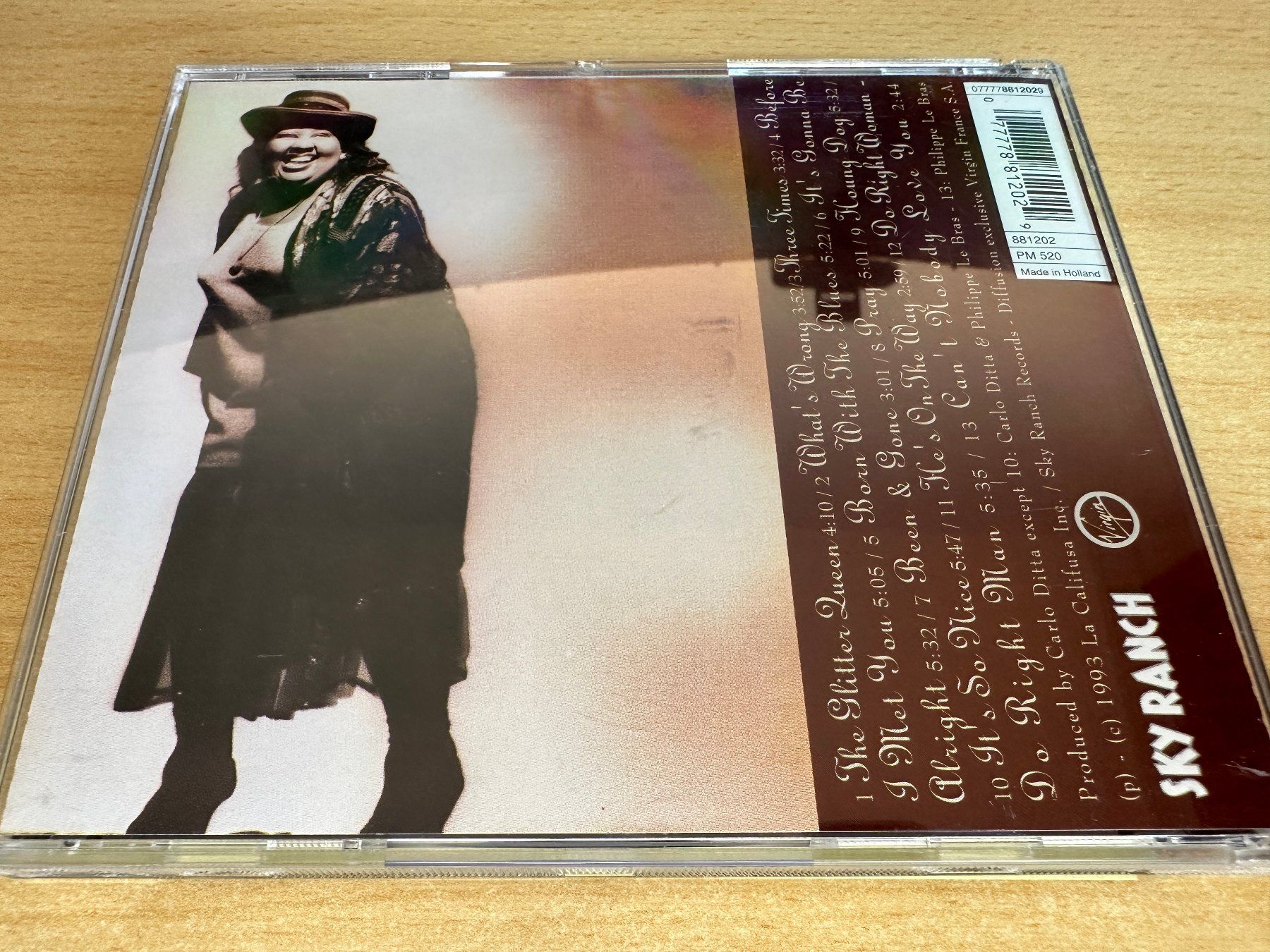 CD: Marva Wright – Born With The Blues - Signiert – Usato da Rikon im Tösstal venduto da Alpenmutz 1