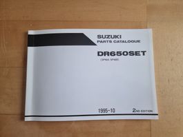 Suzuki DR650SET Teilekatalog, 2. Edition, 1995-10, Top!