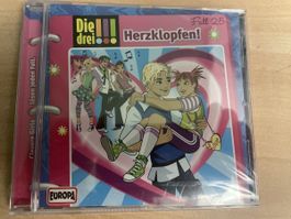 Die drei !!! Hörspiel Herzklopfen Fall 25 10 Titel NEU/OVP