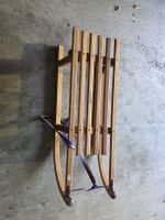 Davoser Schlitten, Holzschlitten