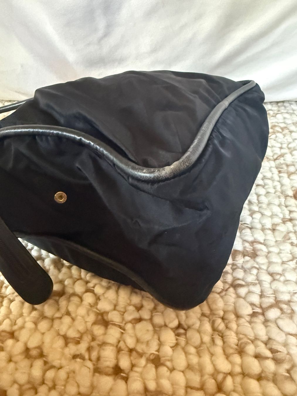 Celine Borse da donna: Sac à main Tote Céline en Nylon noir – Usato da Lausanne venduto da Titivintage 4