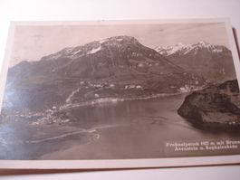 Karte Frohnalpstock, mit Brunnen, 1932, o Morschach
