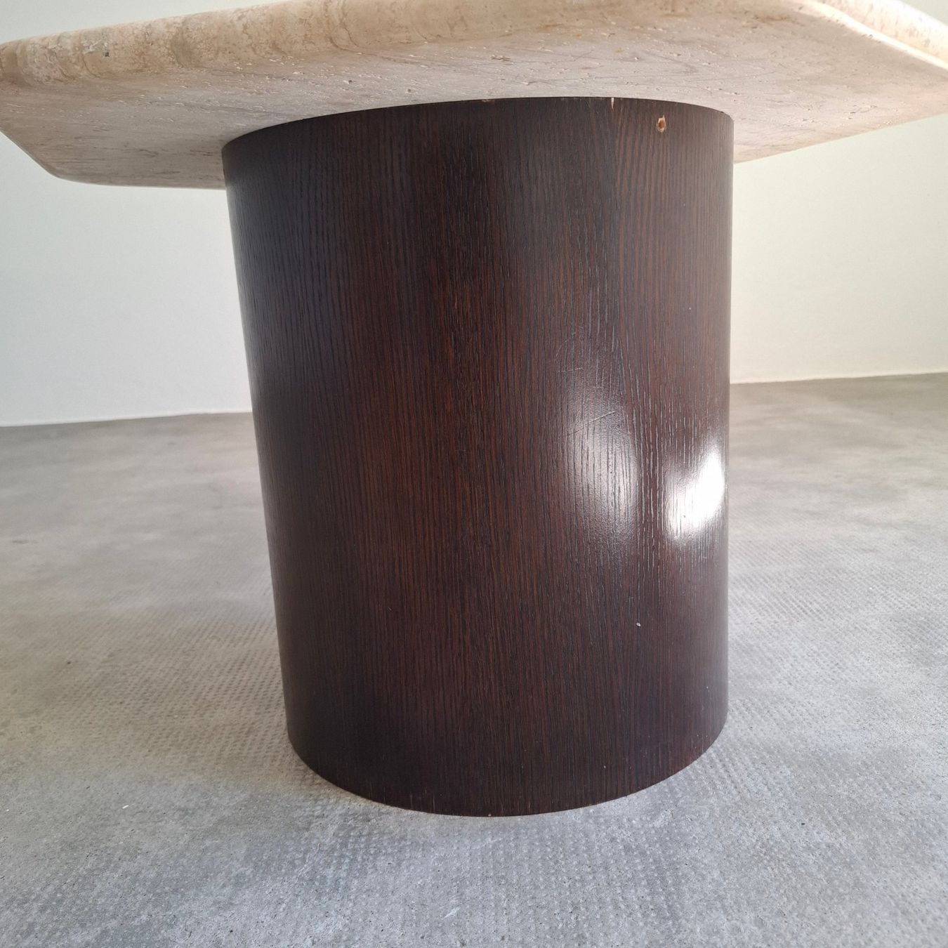 Tische: Table basse en travertin retro 1970 – Gebraucht aus Neuchâtel von Rochawood 3