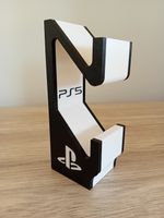 Controllerhalter für PS5 schwarz weiss 
