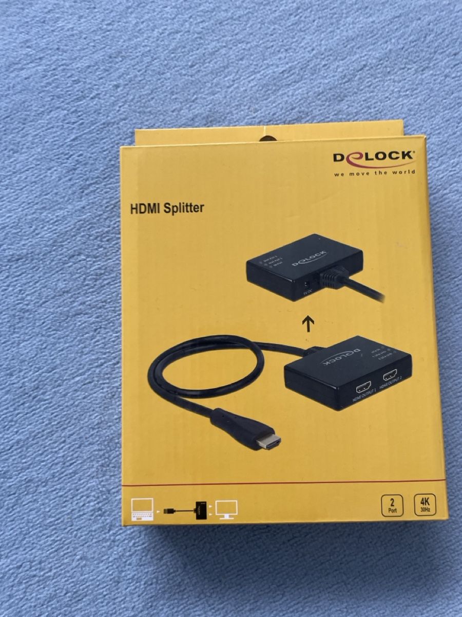Adapter: HDMI Splitter – Neu und originalverpackt aus Wiesendangen von loriso