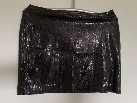 Jupe noire à sequins promod T38 FR