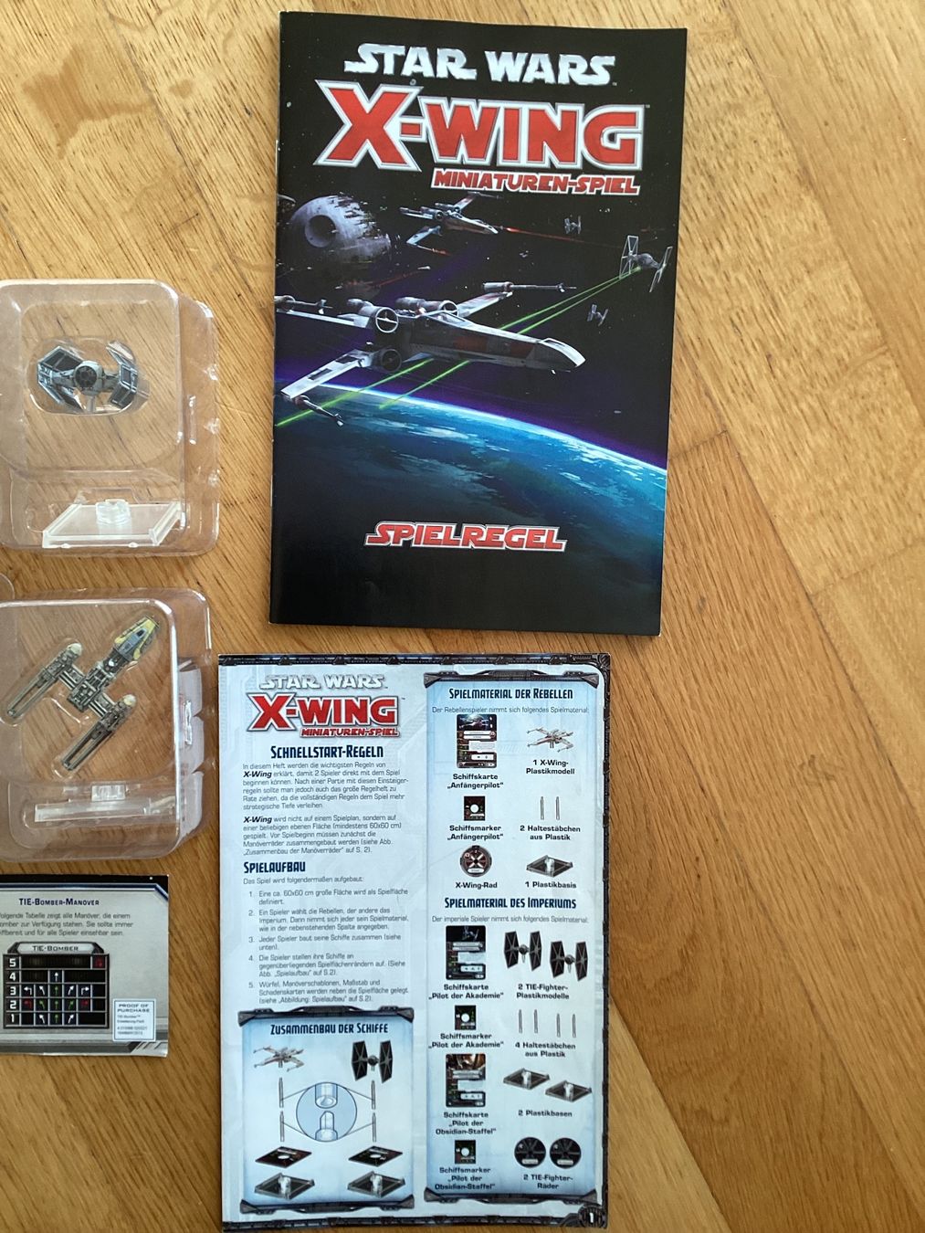 Giochi: Star Wars X-Wing Miniaturenspiel 1. Edition – Usato da Volketswil venduto da tasch71 6