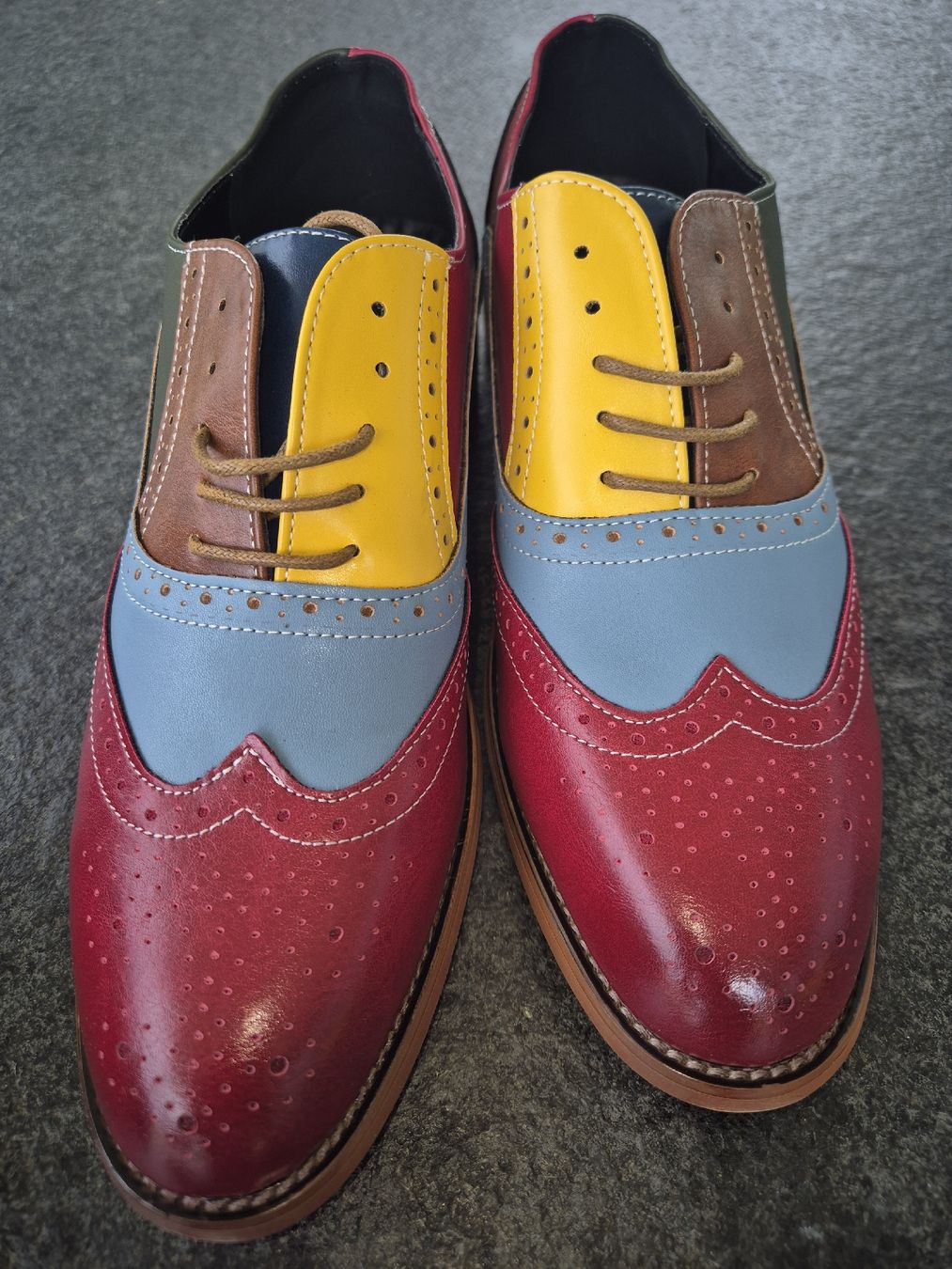 Scarpe da uomo: Halbschuhe Multicolor Gr 41 NEU – Nuovo e nell'imballaggio originale da Hauenstein venduto da Zacherl 2