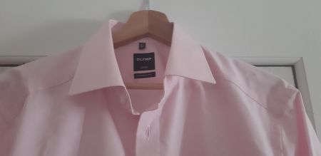Olymp Hemd pink Groesse M Body Fit NEU Zustand