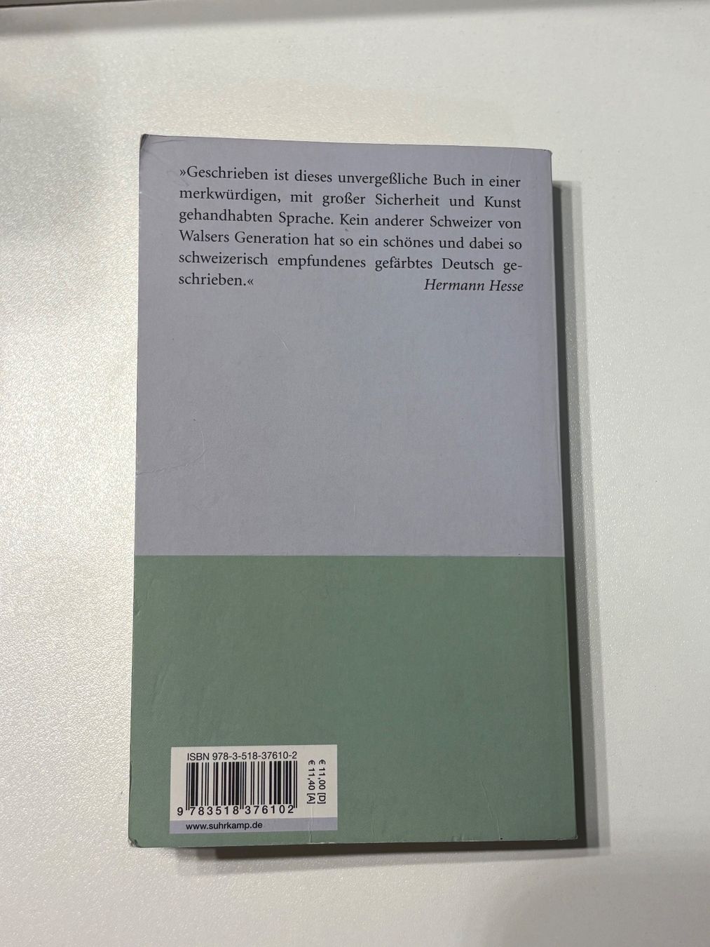 Libri: Der Gehülfe von Robert Walser – Usato da Zürich venduto da haj_cp28 1